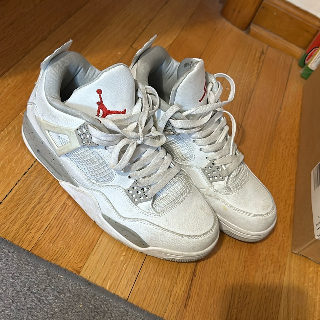 Jordan 4 Retro White Oreo